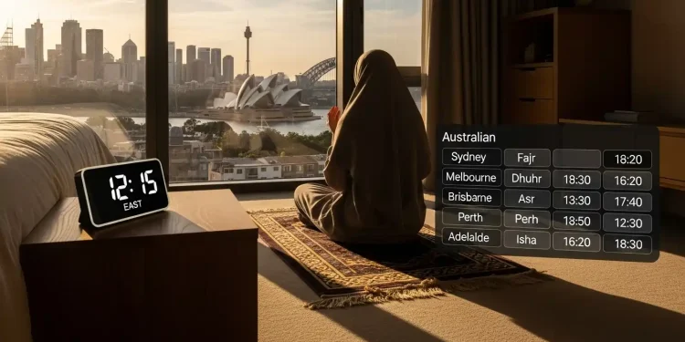 Prayer Times in Sydney