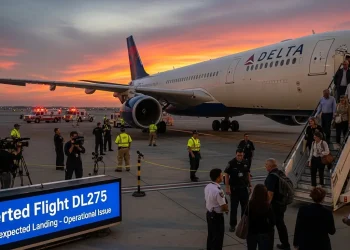 Delta Flight DL275 Diverted LAX